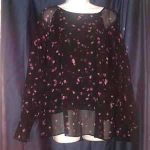 Apt. 9 sheer blouse